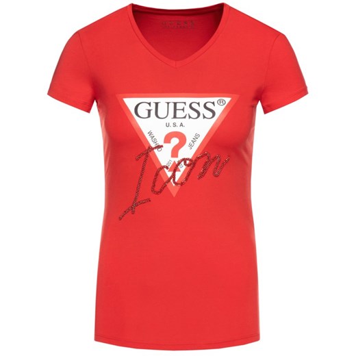 Bluzka damska Guess czerwona 