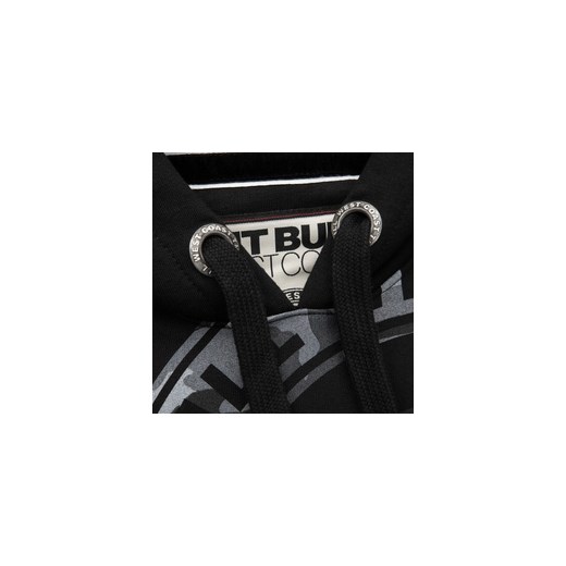 Bluza z kapturem Pit Bull All Black Camo'19 - Czarna (129036.9000)  Pit Bull West Coast XXL ZBROJOWNIA