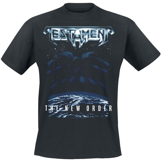 T-shirt męski Testament z krótkim rękawem 