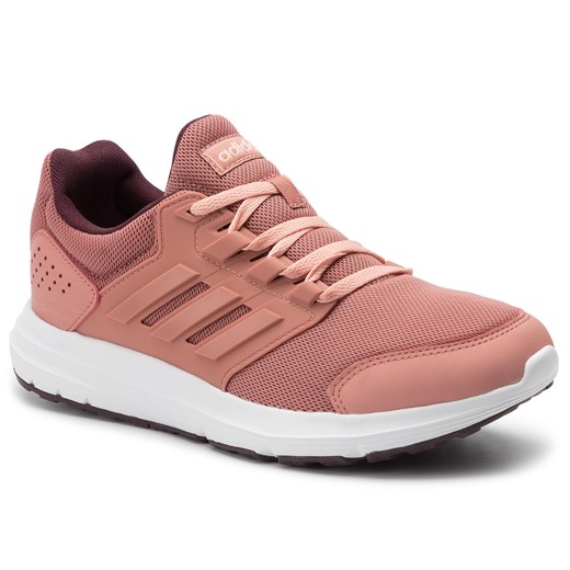 Buty sportowe damskie Adidas dla siatkarzy różowe gładkie 