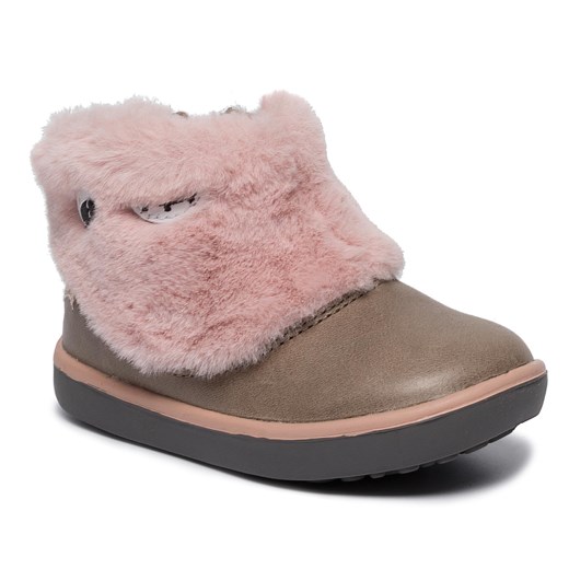 Buty zimowe dziecięce Camper kozaki brązowe 