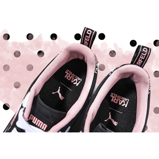Buty damskie sneakersy Puma Roma Amor Polkadot x Karl Lagerfeld 371226 01