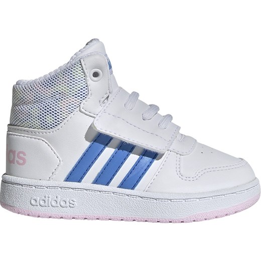 Buty sportowe dziecięce Adidas białe w paski 