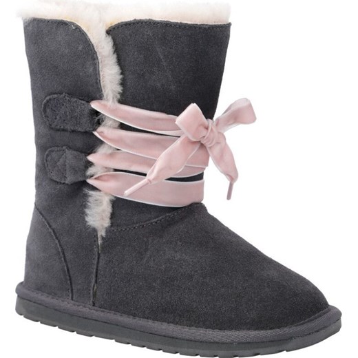 Buty zimowe dziecięce Emu Australia na zimę sznurowane 