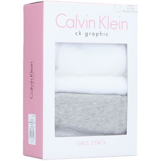 Bluzka dziewczęca Calvin Klein Underwear z krótkim rękawem 