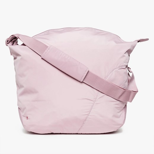 Różowa shopper bag Reebok bez dodatków na ramię duża 