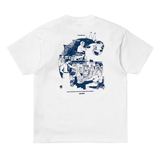 Koszulka męska Carhartt WIP t-shirt Radio white