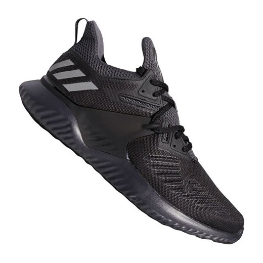 Buty sportowe męskie Adidas alphabounce sznurowane czarne 