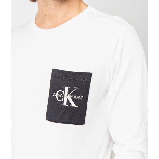 T-shirt męski Calvin Klein z długimi rękawami 