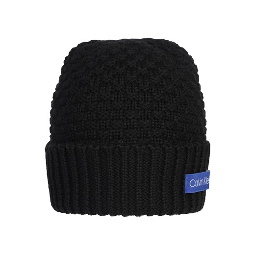 Calvin Klein czapka zimowa męska czarna 