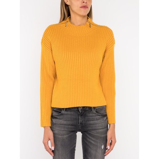Żółty sweter damski Marciano 