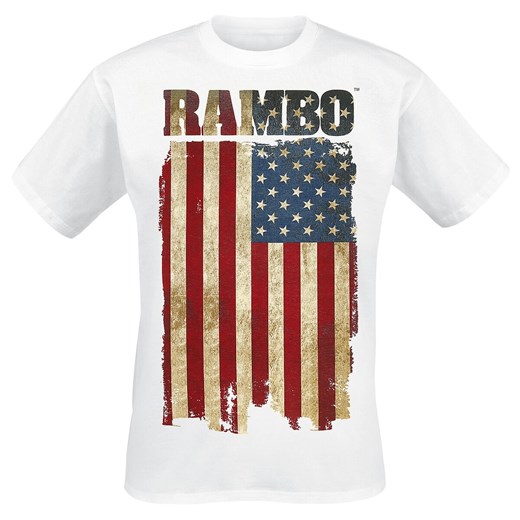 T-shirt męski Rambo z krótkimi rękawami 