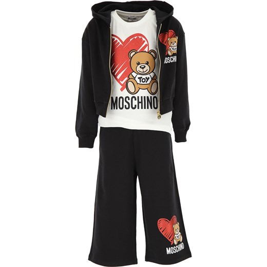 Moschino Komplety Na Wyprzedaży, czarny, Bawełna, 2019, 10Y 12Y 14Y 4Y 8Y