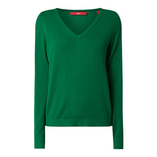 Sweter damski S.oliver Red Label zielony 