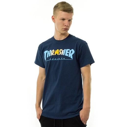 Koszulka męska Thrasher t-shirt Argentina navy N  Thrasher S matshop.pl