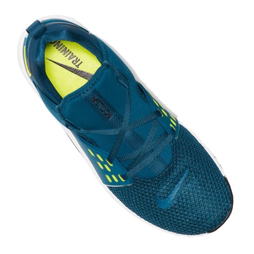 Trampki męskie niebieskie Nike z gumy wiązane 