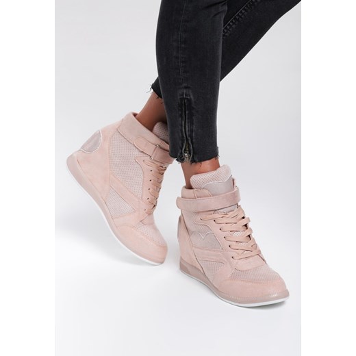 Różowe Sneakersy Fortunate