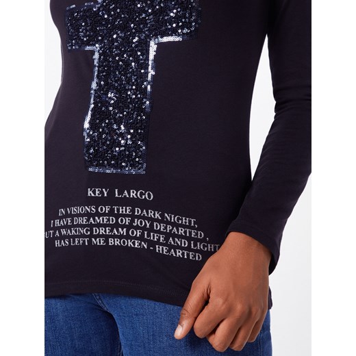 Bluzka damska Key Largo z okrągłym dekoltem 