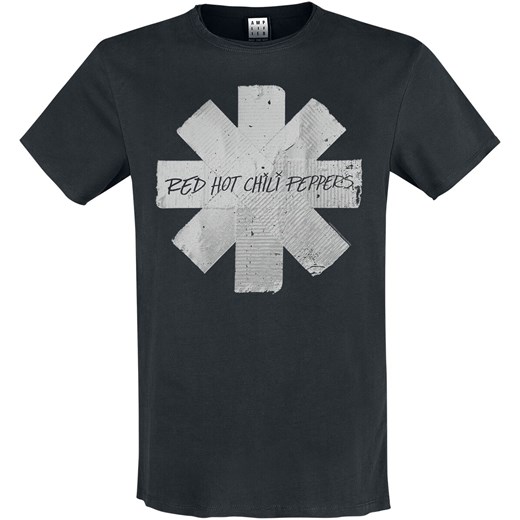 T-shirt męski Red Hot Chili Peppers z krótkim rękawem z bawełny 