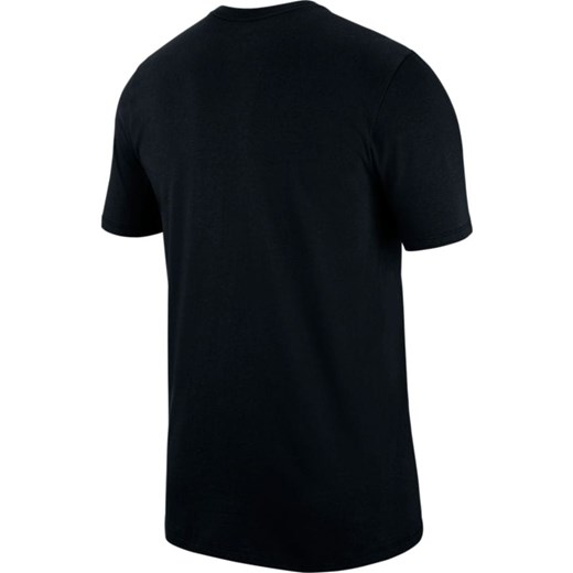 Koszulka sportowa Nike czarna bawełniana na lato 