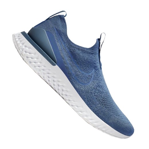 Buty sportowe męskie Nike niebieskie jesienne bez zapięcia 
