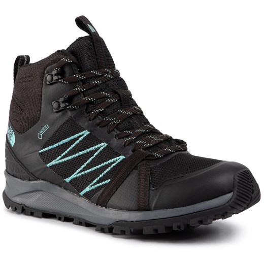 Trekkingi THE NORTH FACE - Litewave Fastpack II Mid Gtx GORE-TEX T93RECU3B Tnf Black/Aqua Splash The North Face  40.5 eobuwie.pl