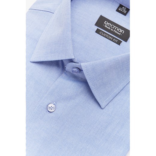 koszula versone 2798 długi rękaw custom fit niebieski  Recman 43/188-194/No 