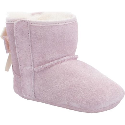 Buty zimowe dziecięce Ugg różowe na rzepy 