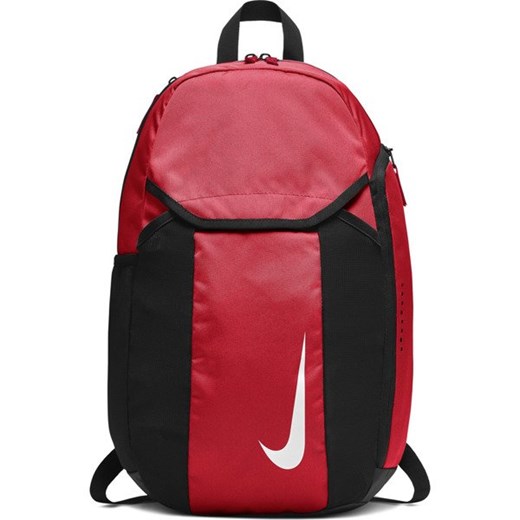 Czerwony plecak Nike z poliestru 