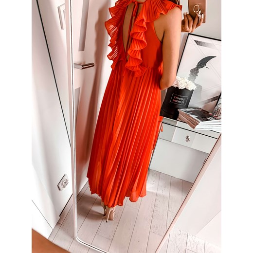 Sukienka Maxi Zarka czerwona  L'Amour uniwersalny L'amour Boutique
