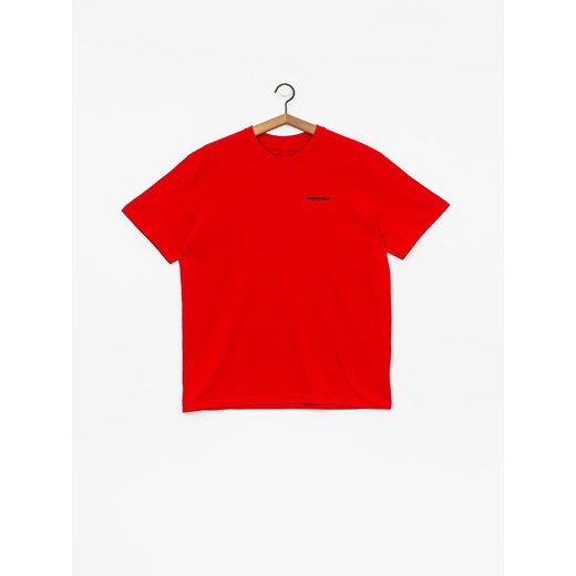 T-shirt męski czerwony Patagonia 