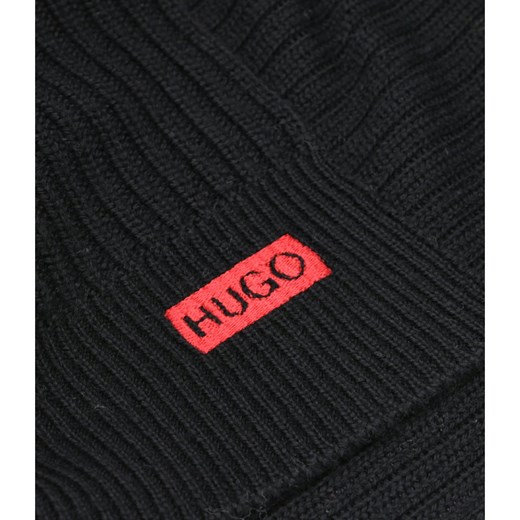 Hugo Wełniany szal Zappon Hugo Boss  uniwersalny Gomez Fashion Store