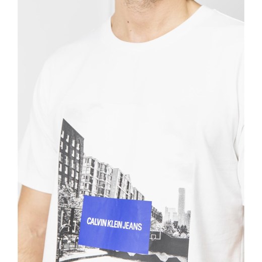 Calvin Klein Jeans T-shirt PHOTOGRAPHIC CITY SPORT | Regular Fit | cotton stretch Calvin Klein  S Gomez Fashion Store