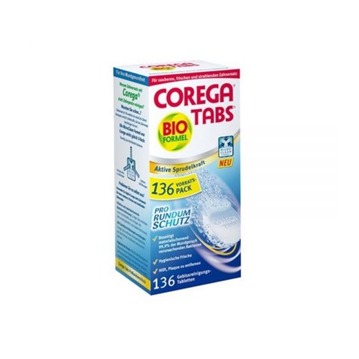 Corega tabletki czyszczące do protez 136 szt.  Corega  Horex.pl