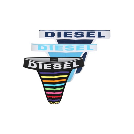Wielokolorowe majtki męskie Diesel 