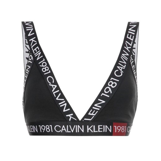 Biustonosz Calvin Klein z napisami 
