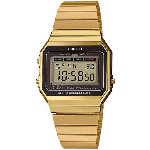 Złoty zegarek Casio Vintage 