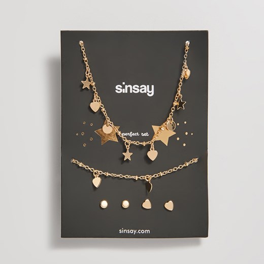 Komplet biżuterii Sinsay 