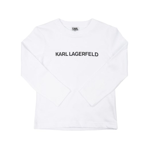 Bluza chłopięca Karl Lagerfeld Kids z napisem 