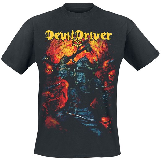 DevilDriver - Worrior - T-Shirt - czarny  Devildriver XXL EMP