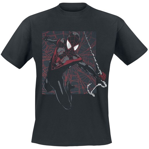 Spider-Man - Miles Morales - T-Shirt - czarny Spiderman  XXL EMP