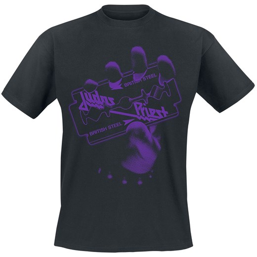 Judas Priest - Hand Purple - T-Shirt - czarny Judas Priest  L EMP