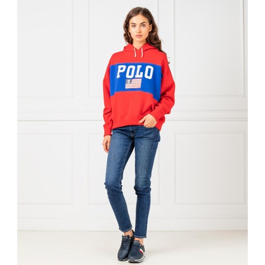 Polo Ralph Lauren Bluza FLAG | Loose fit Polo Ralph Lauren S Gomez Fashion Store