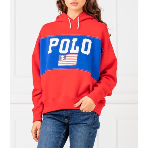 Polo Ralph Lauren Bluza FLAG | Loose fit Polo Ralph Lauren S Gomez Fashion Store