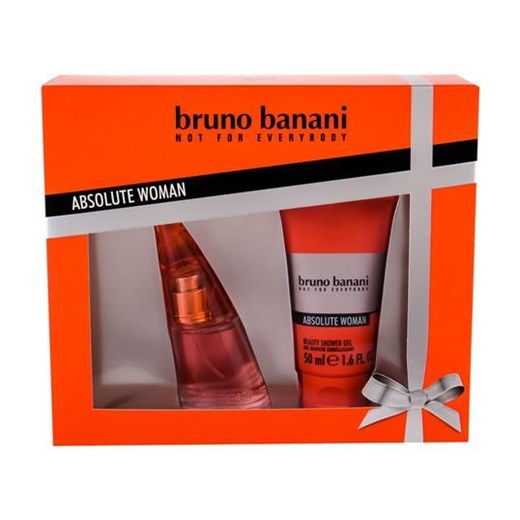 Bruno Banani Absolute Woman Woda toaletowa 20 ml + Żel pod prysznic 50 ml Bruno Banani   perfumeriawarszawa.pl