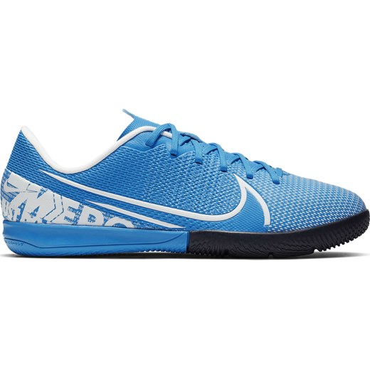 Buty sportowe dziecięce Nike Football niebieskie wiązane 