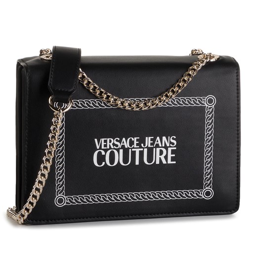 Czarna kopertówka Versace Jeans na ramię 