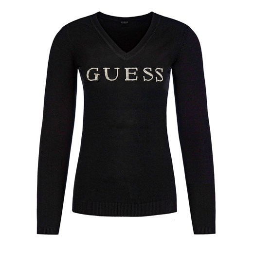 Sweter damski czarny Guess casual 