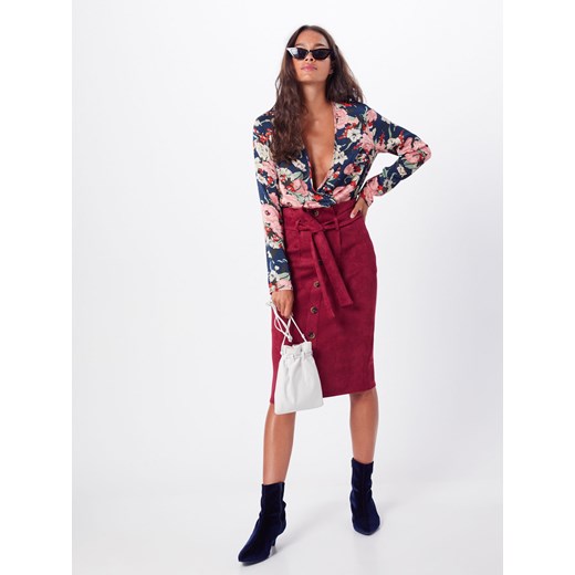 Koszulka 'Floral Plunge' Missguided  L AboutYou