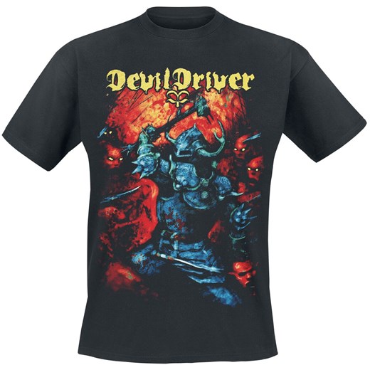 T-shirt męski Devildriver bawełniany 